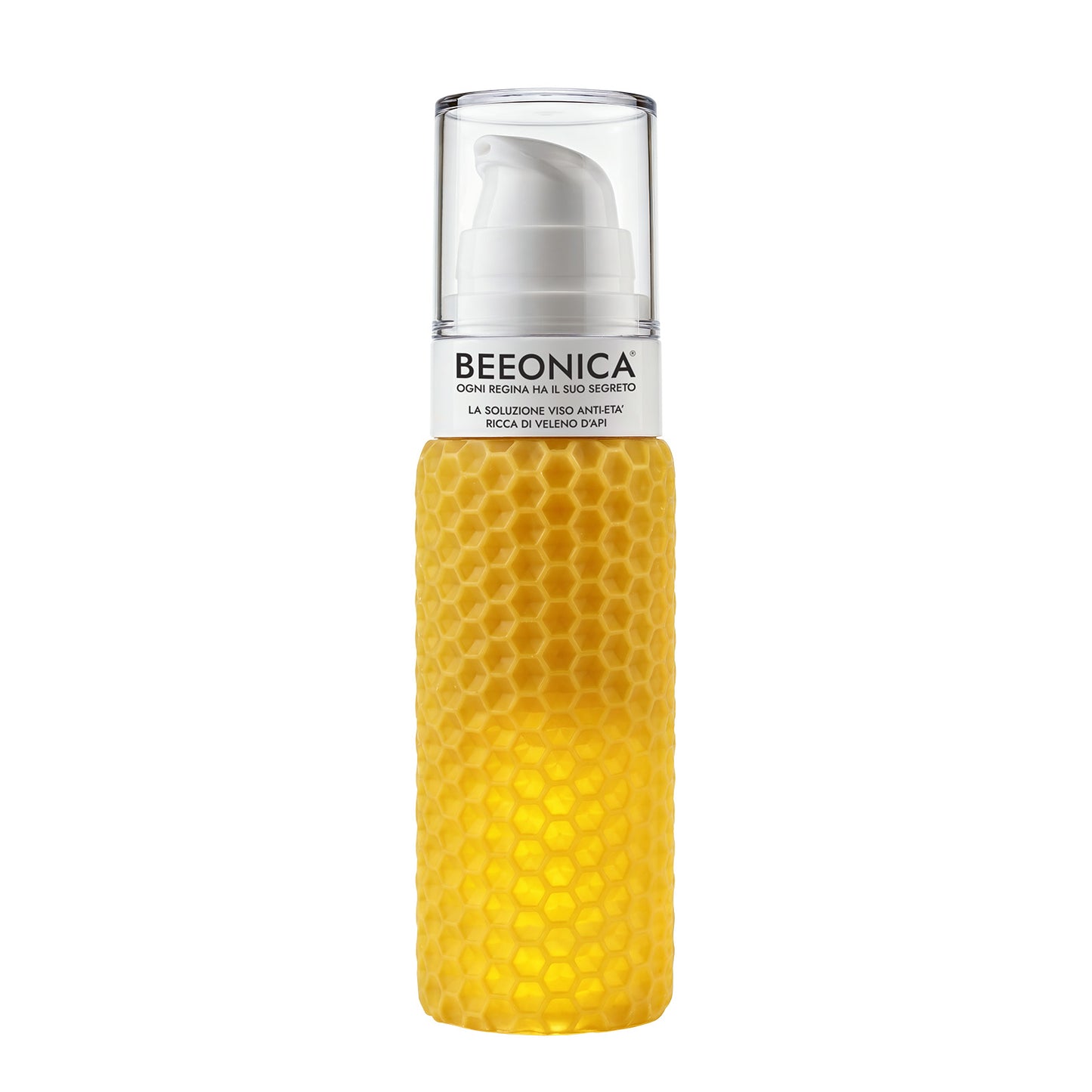 Crema viso anti-età ricca di veleno d'api - Formato 30ml airless in vetro rivestito da vera cera d'api