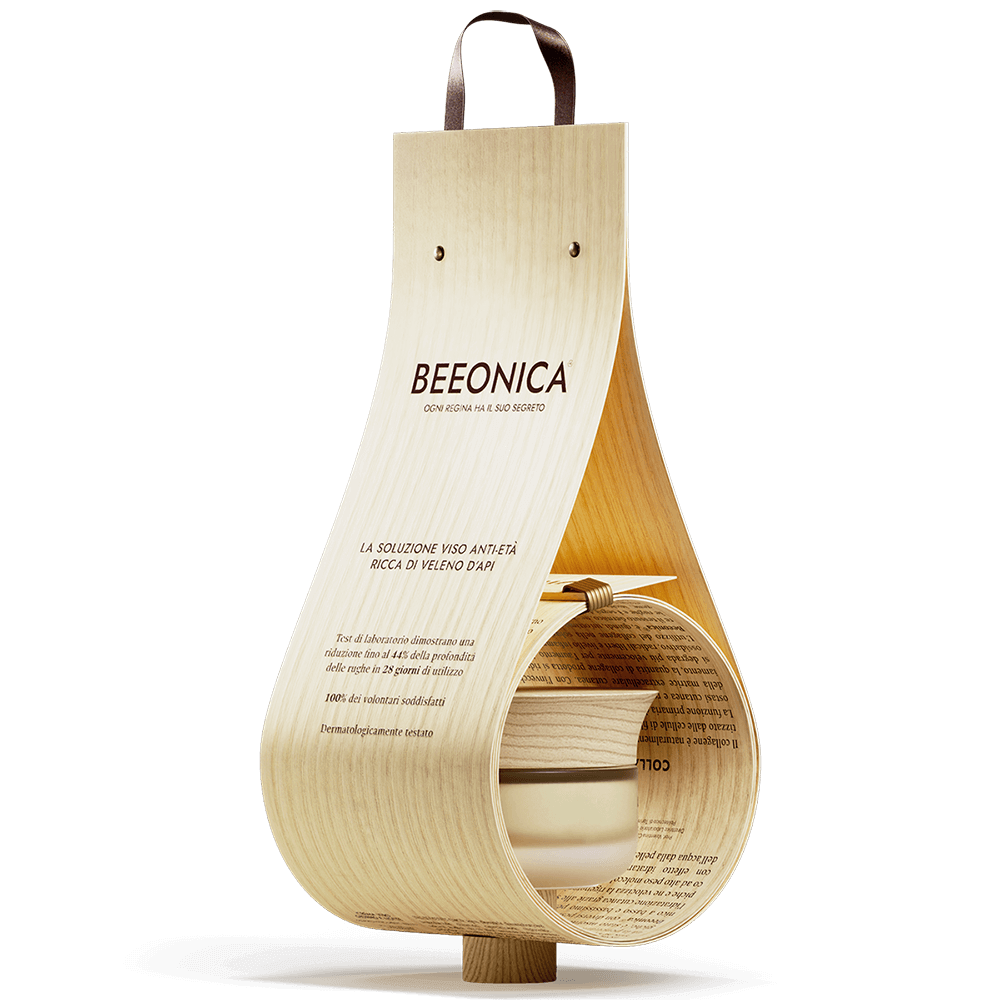 BEEONICA crema viso antiage con veleno d'api - laterale posteriore