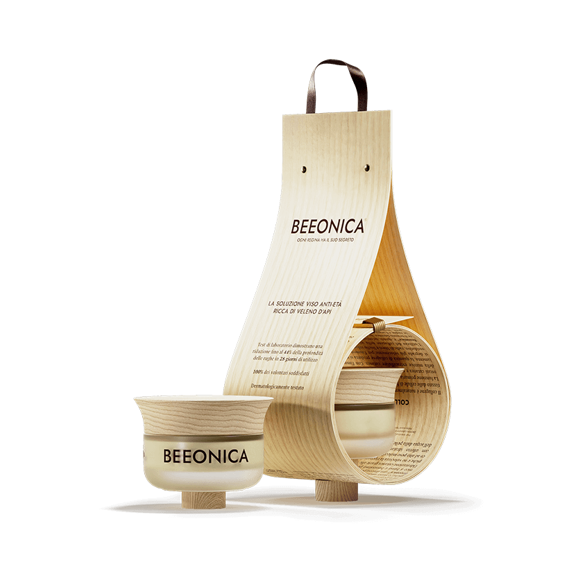 Confezione crema viso e collo BEEONICA anti-età veleno d'api